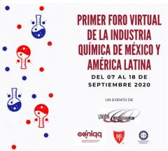 Primer foro virtual de la industria química de México y América Latina