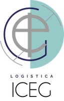 Logo de la empresa iceg logistica